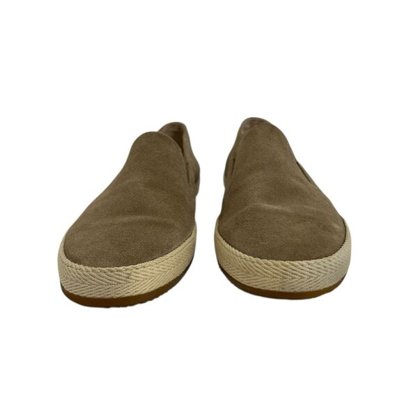 Vince Suede Espadrille Slip On Loafers Taupe Mens Size 9.5 EU 43 Casual Shoes main image 4